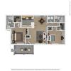 The Habana Floor Plan The Habana Floor Plan at Portico at Lanier, Georgia, 30504